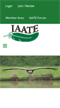 Mobile Screenshot of iaate.org